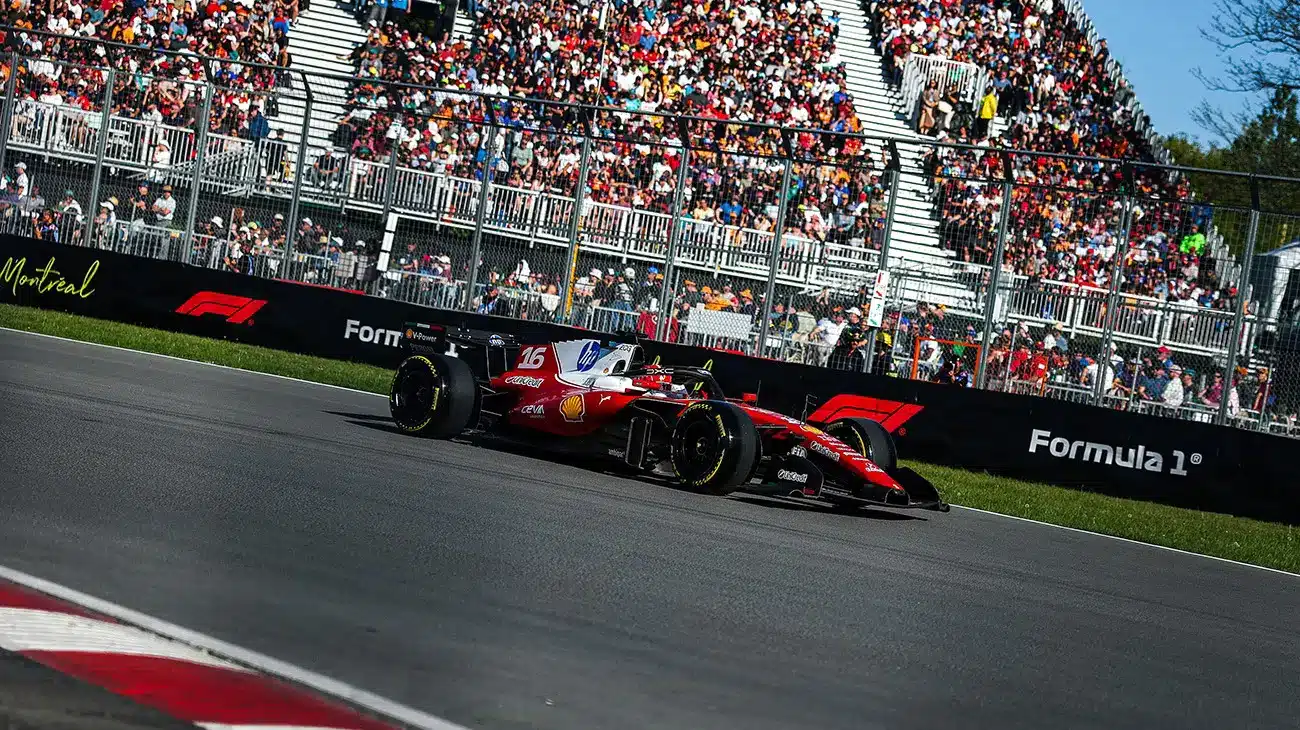 Leclerc, Ferrari, Kanada