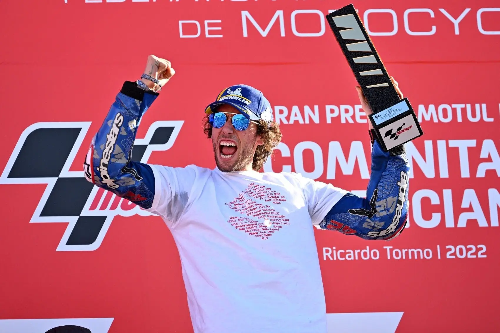 Álex Rins, Suzuki, Valenciai Nagydíj, 2022, vasárnap