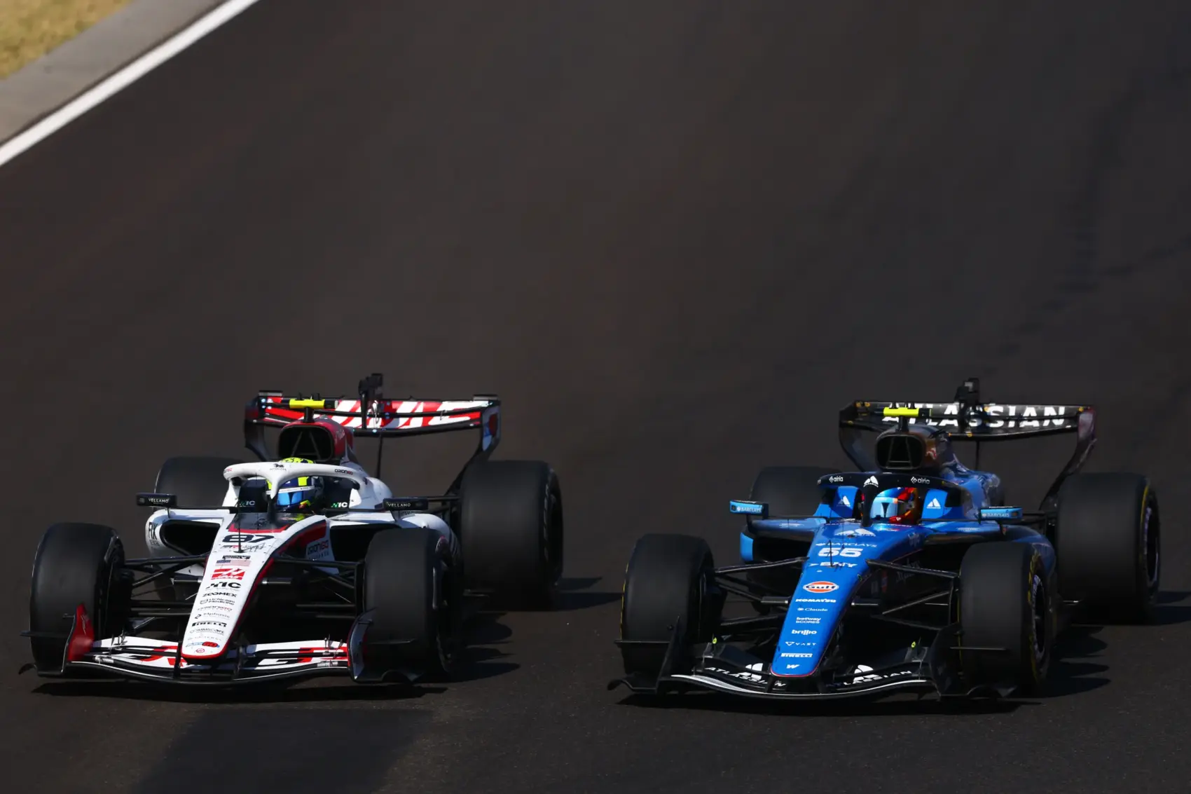 Bearman, Haas, Sainz, Williams, Magyar Nagydíj