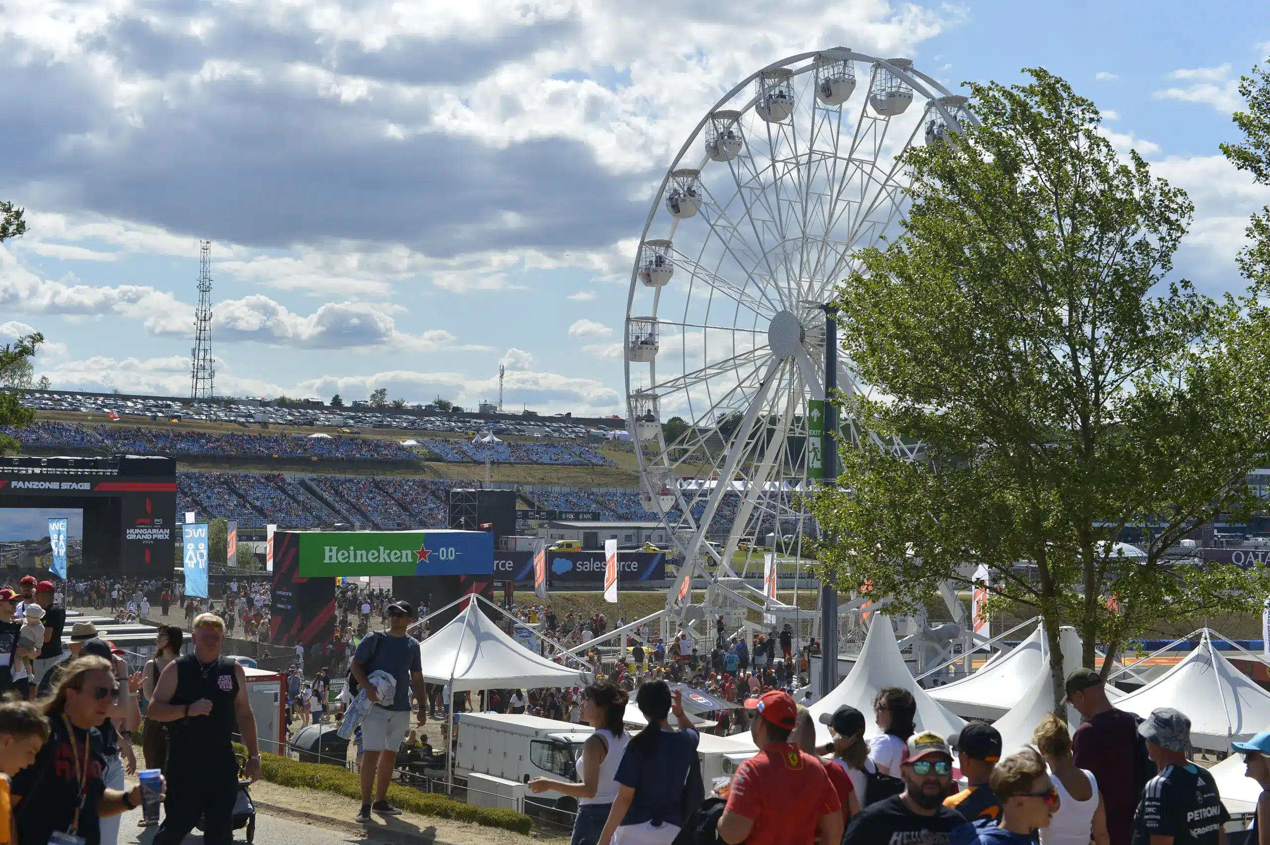 Hungaroring, szurkolók