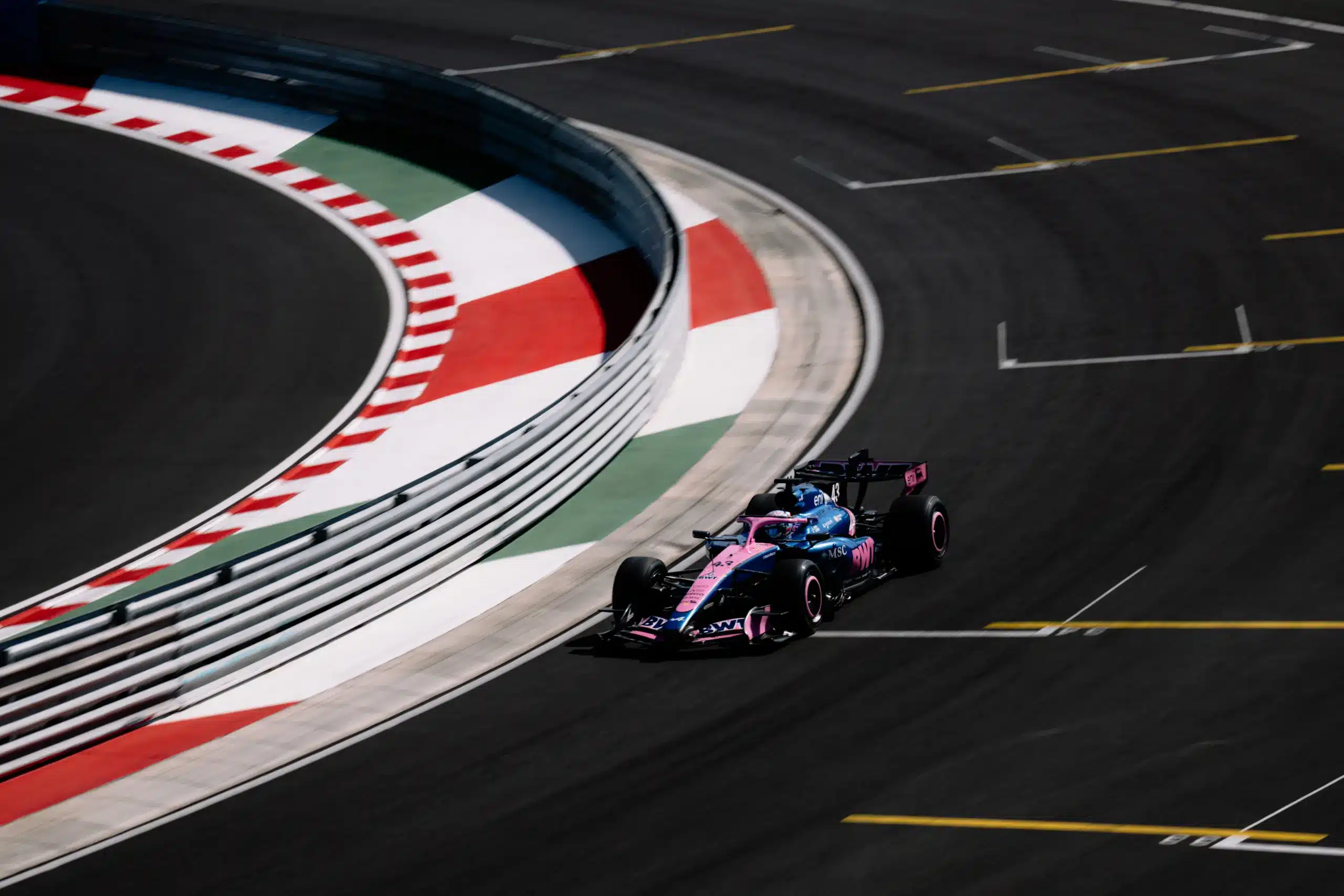 Forma-1, Franco Colapinto, Alpine, Pirelli-teszt 2026, Hungaroring, 2. nap