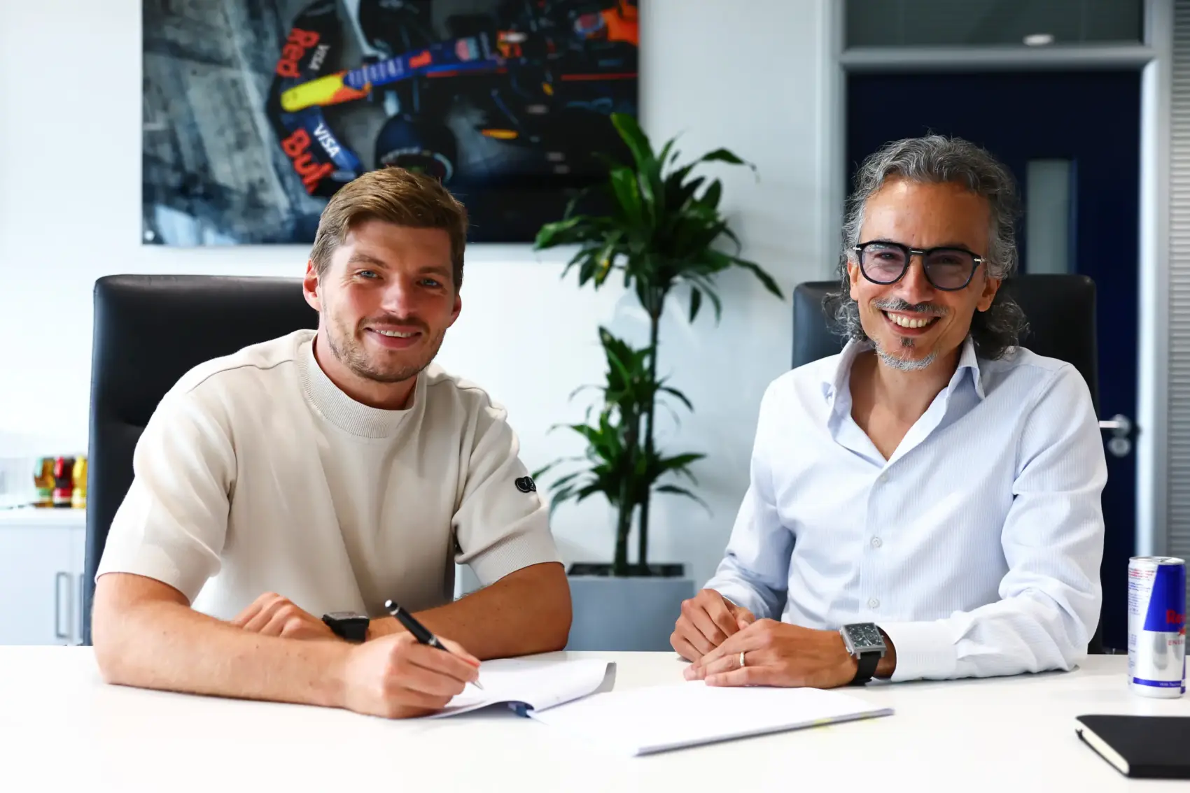 Verstappen, Mekies, Red Bull