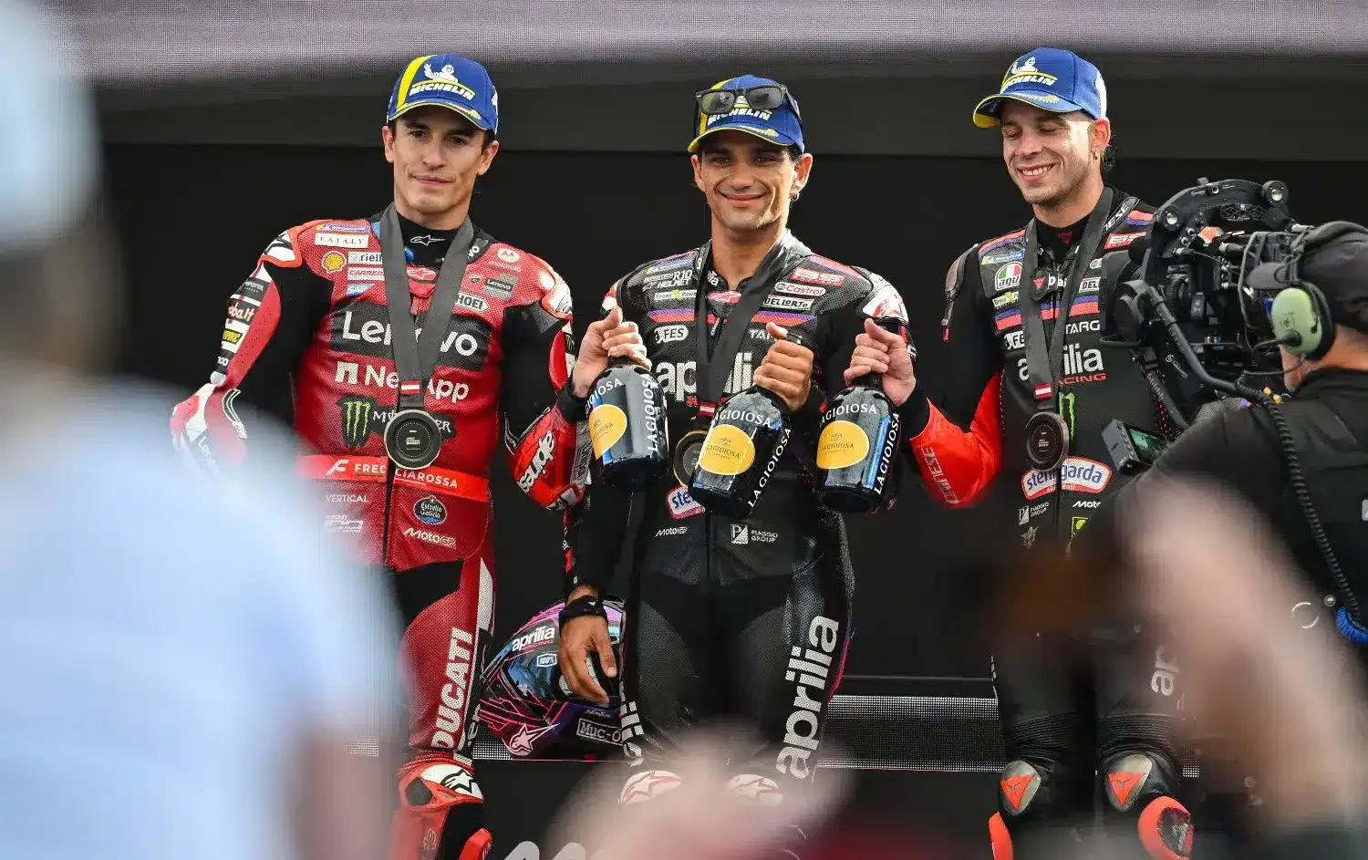 Marc Márquez, Jorge Martín, Marco Bezzecchi