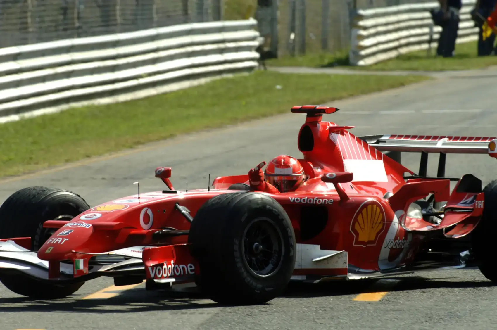 Michael Schumacher, Ferrari, Monza, 2006